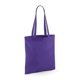 Westford Mill W101 - Bag for Life - Long Handles | purple - Gr. OneSize 